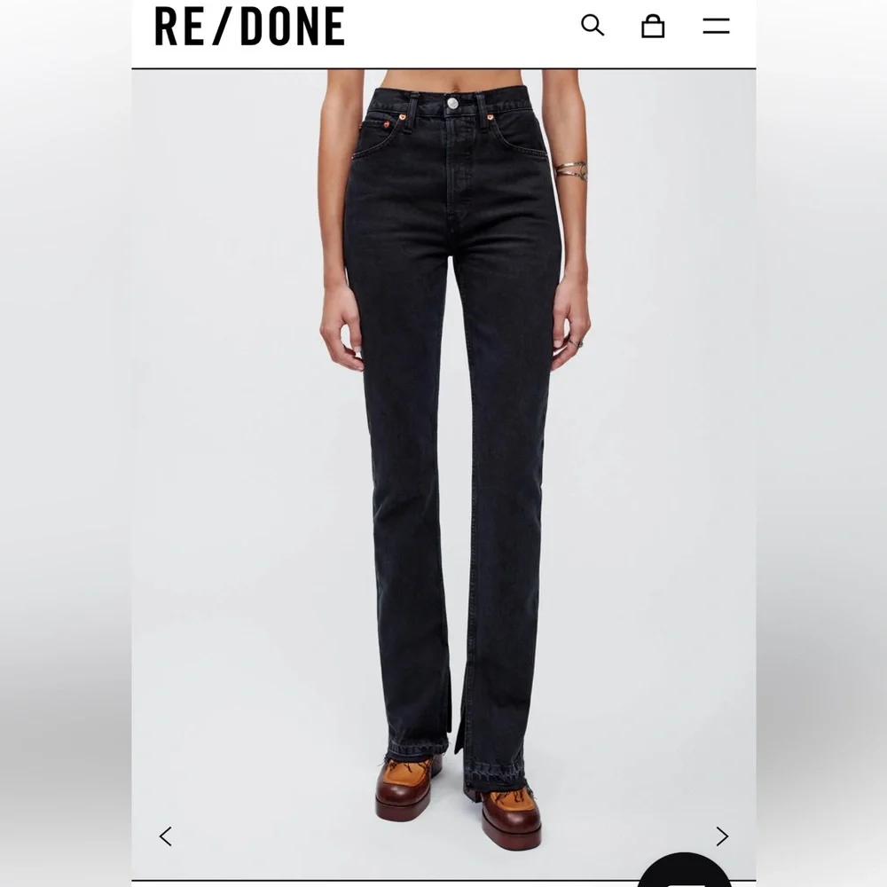 Re/Done HIGH RISE SKINNY BOOT - Picture 2 of 11